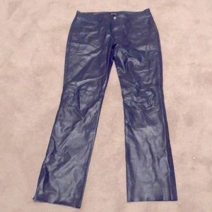 Leather Trouser Pants